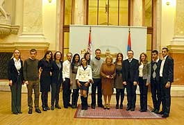 SCHOLARS PAYING A VISIT TO THE NATIONAL ASSEMBLY