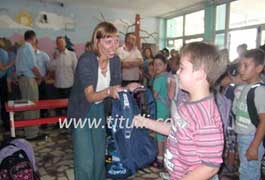 SCHOOL SUPPLIES FOR FIRST-GRADE STUDENTS IN PRESEVO, BUJANOVAC AND MEDVEDJA