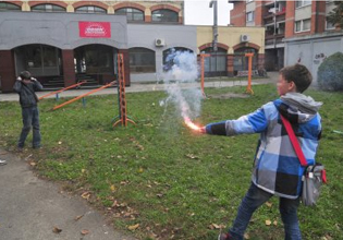 AKSION KUNDËR PËRDORIMIT TË MJETEVE PIROTEKNIKE NË KOMUNËN E BUJANOCIT