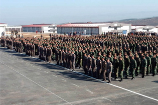 JOINT EXERCISE OF THE ARMIES OF EIGHT STATES TAKES PLACE AT “JUG” ARMY BASE