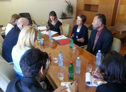 KRYETARI I TRUPIT KOORDINUES ËSHTË TAKUAR ME ASTRID TORS – KOMESARE E LARTË PËR PAKICA NACIONALE