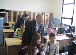 PART OF THE ACTIVITY “ONE THOUSAND PCs FOR SCHOOLS IN SERBIA”