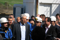 SERBIAN PRESIDENT BORIS TADIC INAUGURATED THE “LECE” MINE IN MEDVEDJA