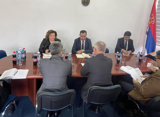 ВРШИЛАЦ ДУЖНОСТИ ДИРЕКТОРА СЛУЖБЕ КООРДИНАЦИОНОГ ТЕЛА САСТАО СЕ СА АМБАСАДОРОМ ОЕБС-А