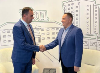 Састанак в.д. директора Службе Координационог тела Владе Републике Србије за општине Прешево, Бујановац и Медвеђа Ненада Митровића са председником општине Бујановац Арбером Пајазитијем