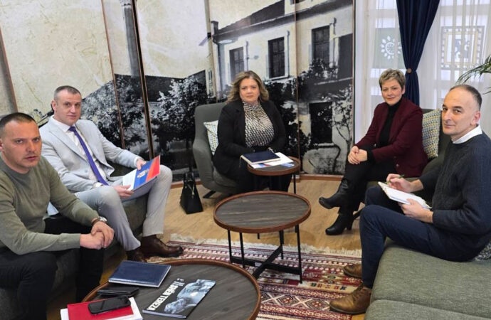 ПОСЕТА ОПШТИНИ ПРЕШЕВО И РАЗГОВОР СА АРДИТОМ СИНАНИ