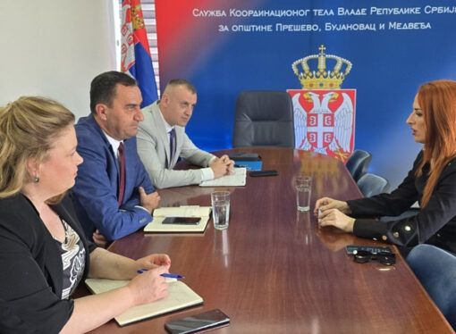 НЕНАД МИТРОВИЋ ОДРЖАО САСТАНАК СА ПРЕДСЕДНИЦОМ СУДА У БУЈАНОВЦУ ЈЕЛЕНОМ ПЕТРИЧЕВИЋ МЛАДЕНОВИЋ