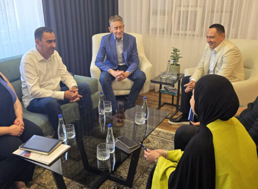 САСТАНАК ПРЕДСТАВНИКА КООРДИНАЦИОНОГ ТЕЛА СА ПРЕДСЕДНИКОМ ОПШТИНЕ БУЈАНОВАЦ