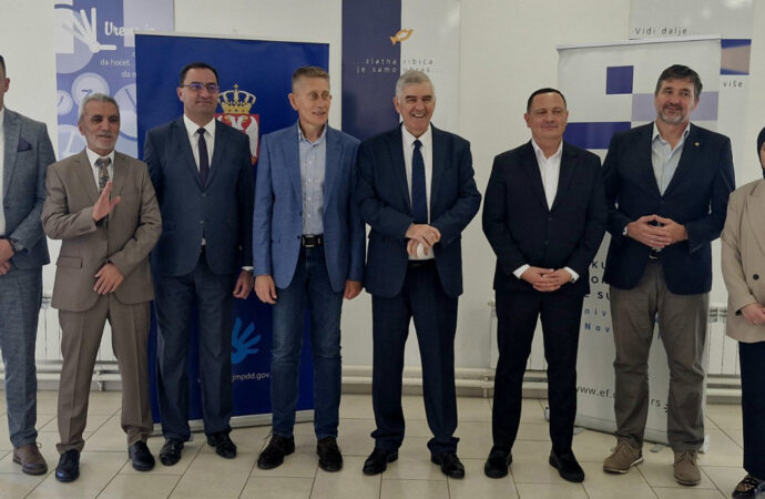 МИНИСТАР ДЕМО БЕРИША У ПОСЕТИ БУЈАНОВЦУ