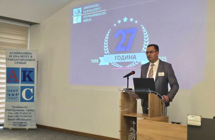 НЕНАД МИТРОВИЋ НА 27. НАЦИОНАЛНОМ И 13. МЕЂУНАРОДНОМ НАУЧНО-СТРУЧНОМ СКУПУ „СИСТЕМ КВАЛИТЕТА – УСЛОВ ЗА УСПЕШНО ПОСЛОВАЊЕ И КОНКУРЕНТНОСТ“ 
