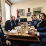 АЛЕКСАНДАР МАРТИНОВИЋ И НЕНАД МИТРОВИЋ ОДРЖАЛИ САСТАНАК СА ШЕФОМ МИСИЈЕ ОЕБС-А МАРСЕЛОМ ПЕШКОМ И ВИСОКИМ КОМЕСАРОМ ЗА НАЦИОНАЛНЕ МАЊИНЕ КРИСТОФОМ КАМПОМ