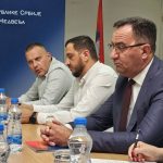 В.Д. ДИРЕКТОРА СЛУЖБЕ КООРДИНАЦИОНОГ ТЕЛА САСТАО СЕ СА ПРЕДСЕДНИКОМ НАЦИОНАЛНОГ САВЕТА АЛБАНСКЕ НАЦИОНАЛНЕ МАЊИНЕ