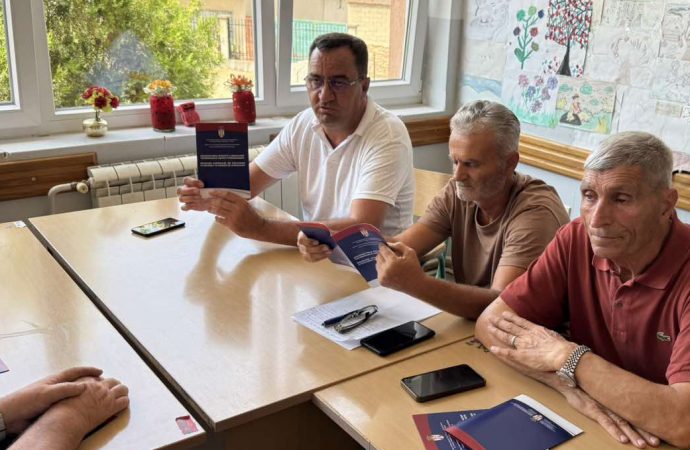 Ненад Митровић у посети месним заједницама Брезница, Муховац и Зарбинце