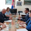 В.д. директора Службе Координационог тела Ненад Митровић разговарао са шефом Мисије ОЕБС-а у Србији Марселом Пешком