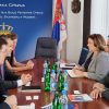 САСТАНАК В.Д. ДИРЕКТОРА СЛУЖБЕ КООРДИНАЦИОНОГ ТЕЛА НЕНАДА МИТРОВИЋА СА ПРЕДСТАВНИЦИМА АМБАСАДЕ САД